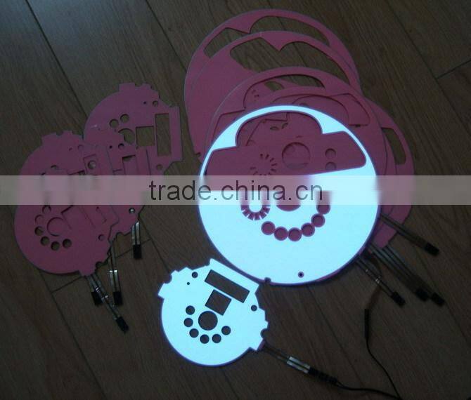 OSRAM material EL Luminous instrument board / EL sheet dashboard / EL panel dashboard