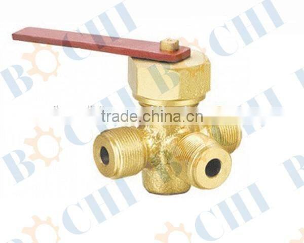 Marine Bronze Male Thread Packed Cock