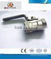 Stainless Steel 1 pc ball valve 1000WOG