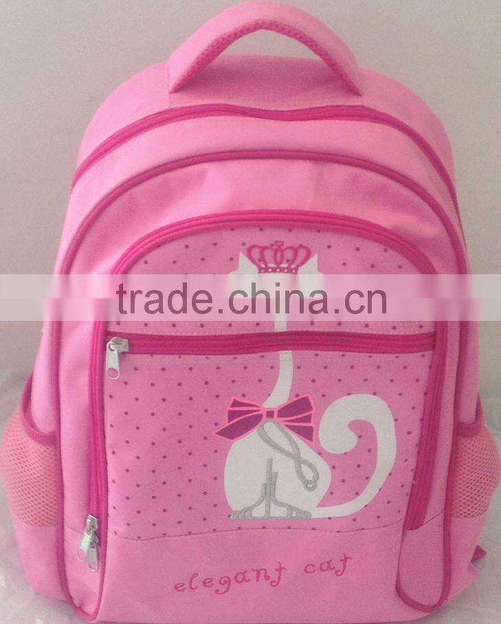 2016 Hot Sale Fashion waterproof Kids school backpack bag
