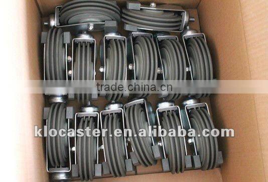 Shopping trolley caster swivel caster castor