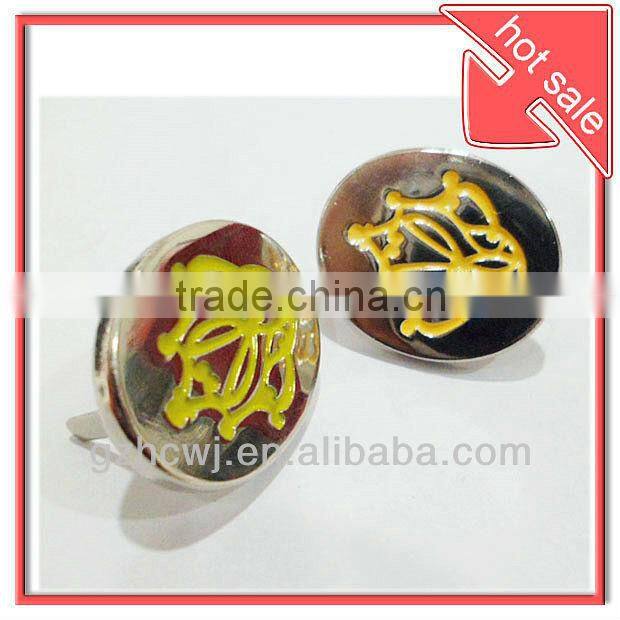 metal rivets with logo,engraved rivets,decorative rivets for leather handbags