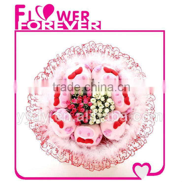 Stuffed Toy Flower Unique Pig Gifts
