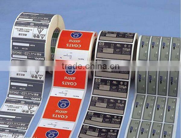 thermal paper printing sticker label high quality manufacturer