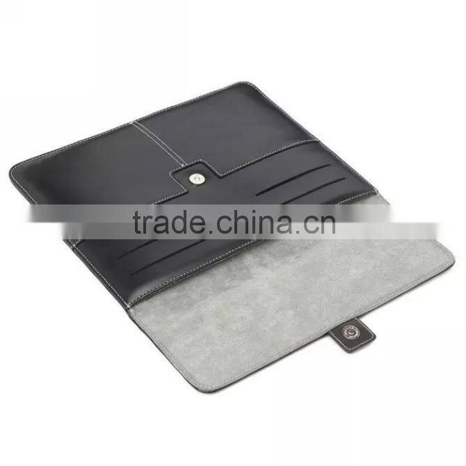 10 Inch Notebook Tablet sleeve PU Leather Cover Built-in Card Slot Sleeve