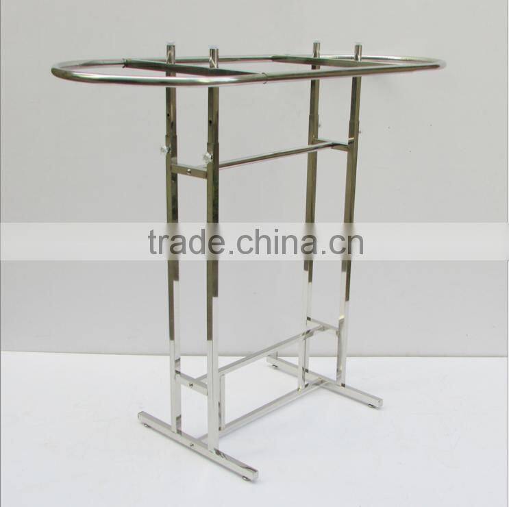 high precise customizing stainless steel display rack/showcase /display stand
