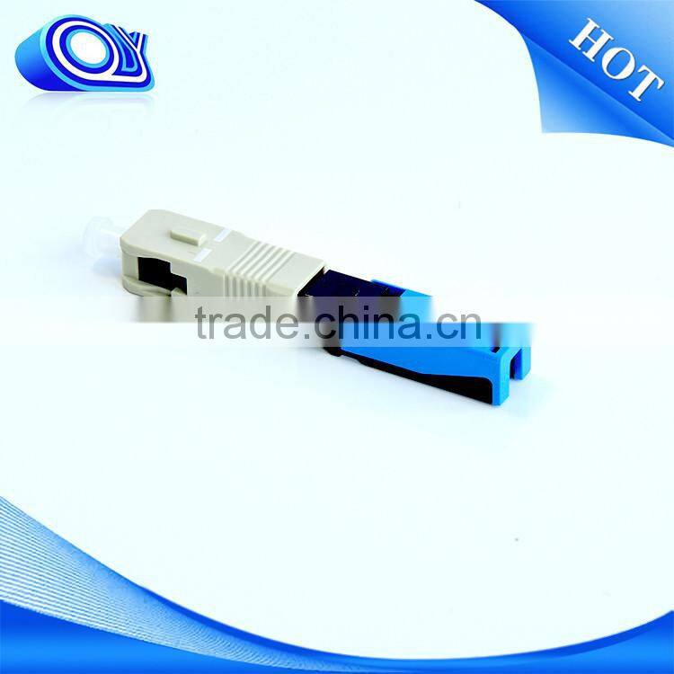 V-Shape SM Simplex SC-PC APC Fiber Fast Connector (FTTH)