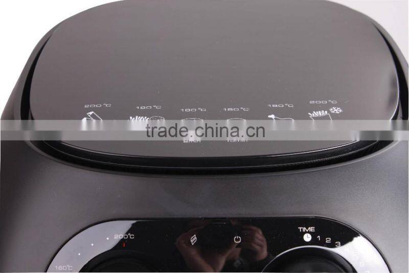 3.5L electric temperature controlled no oil air fryer 2016 oli free electric deep fryer
