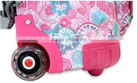 Hot sale trolley school bag for boy and girl wholesale school bags 2015