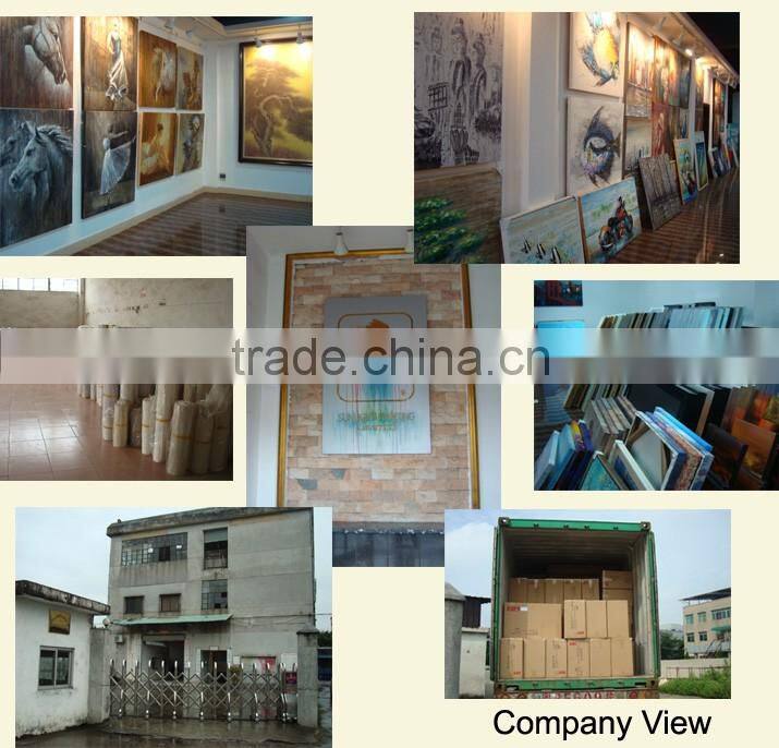 Famous Home Decro Modern Abstract Oil Painting Wine Bottle