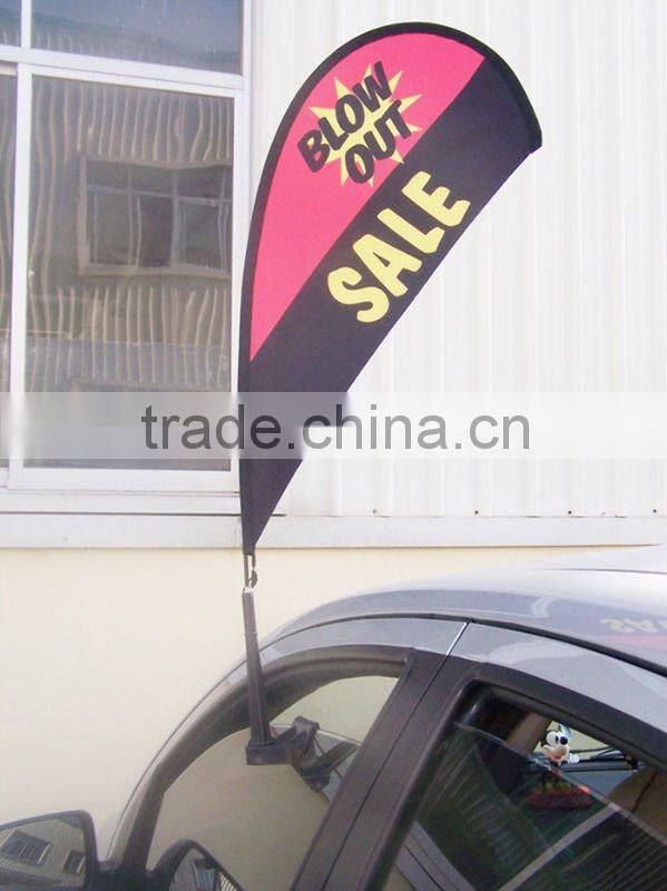 High Quality Wisezone Advertising Display Flame Flag