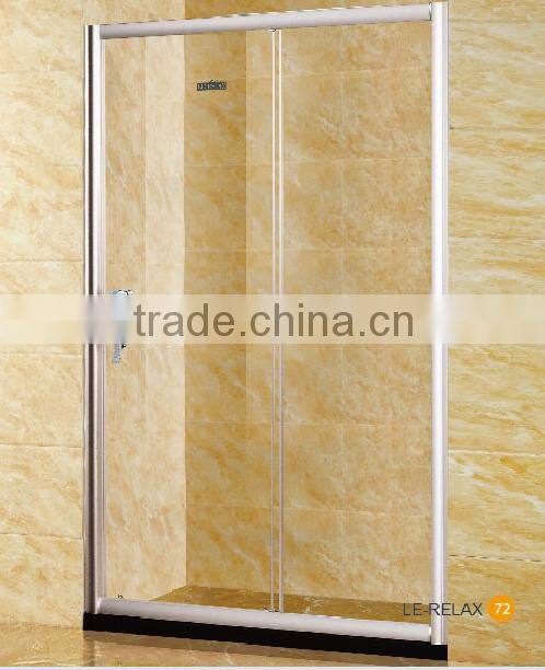 stainless steel frame design shower screen A231
