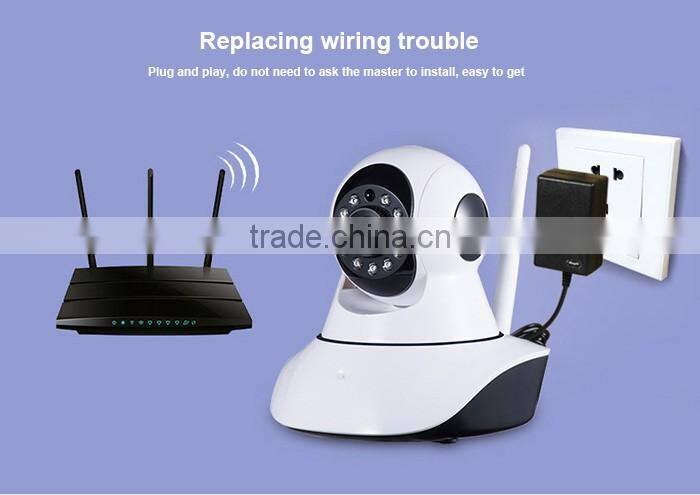 Hot selling ip camera 720P video resolution wifi wireless camera