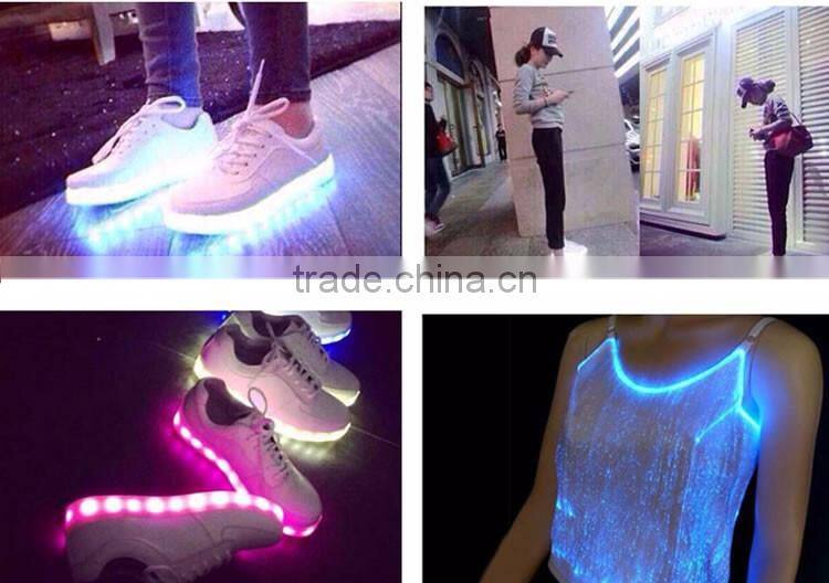 5v 24leds rechargable USB SMD3528 led shoes strip light