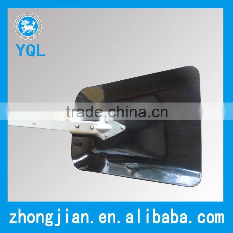 shovel with wooden handle