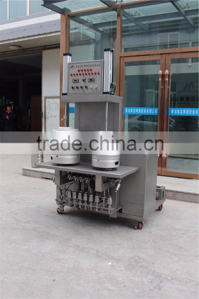 automatic beer keg washing machine