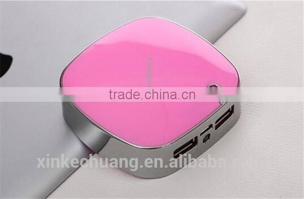 Guoguo 2016 new design Dual USB mobile Charger 4000mAh Portable Power Bank for smartphone