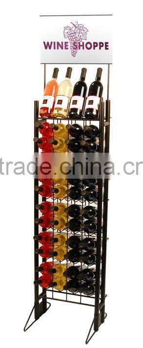 wire finely home made wine rack beer display rack HXS-685