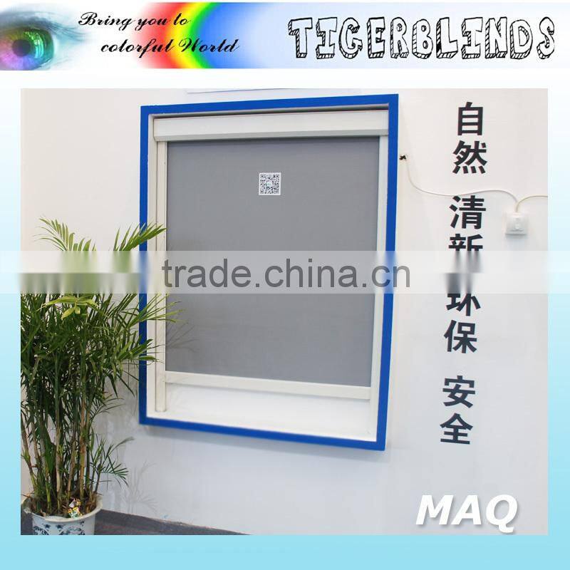 europe style windproof and waterproof outdoor motorized roller blinds