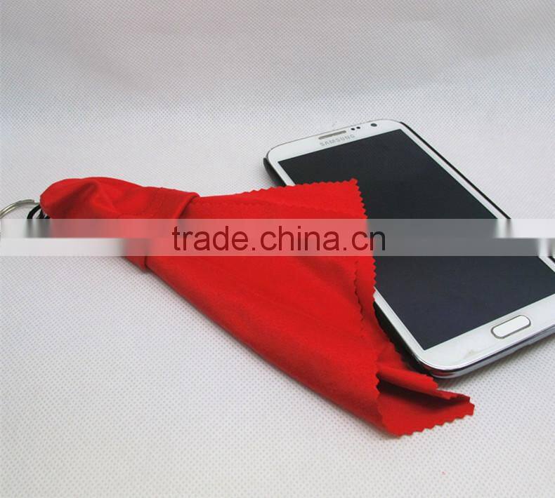 High quality factory price multi function microfiber cleaning cloth mobile pouch