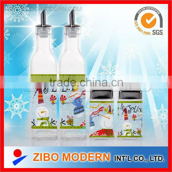 oil vinegar salt pepper set