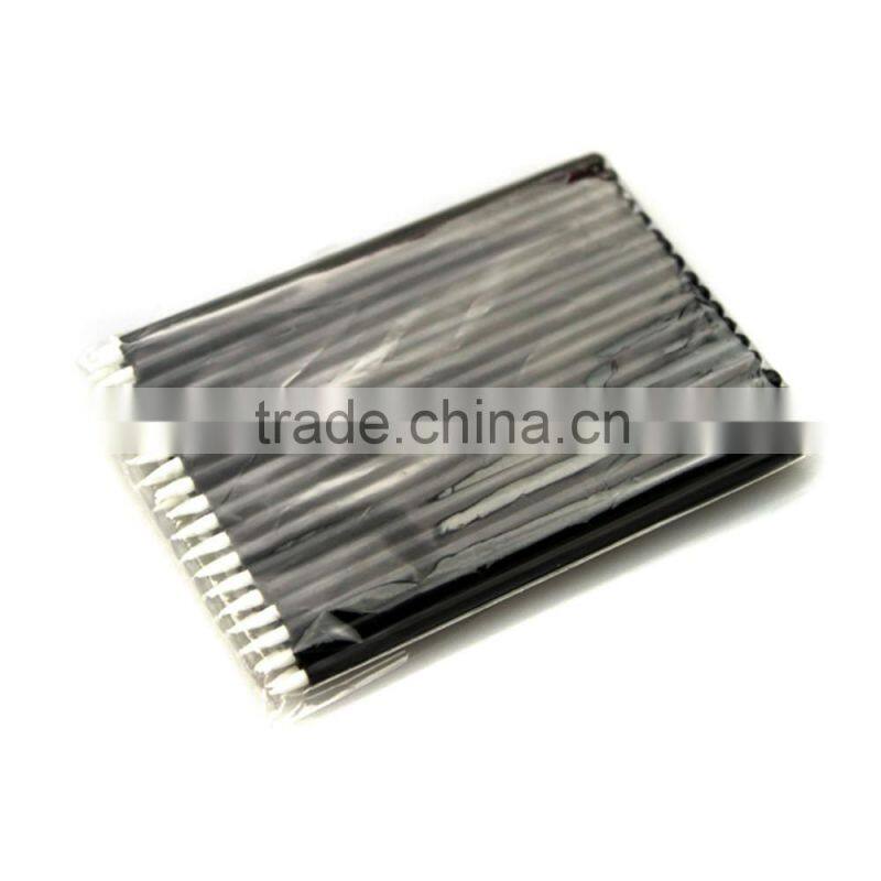 50Pcs Disposable Eyeliner Cosmetic Eye Liner Brush Makeup Tool Short Handle