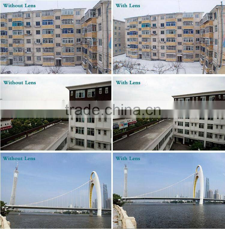 High quality zoom lens for mobile phone telescope accessory, 0.4X super wide angle mobile phone camera lens for wholesale