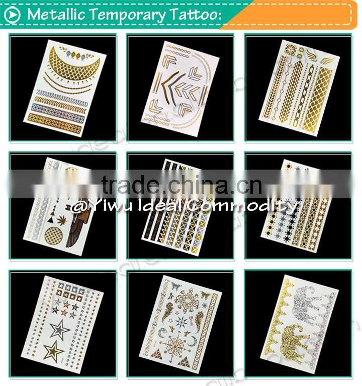 Laser Self Adhesive Body Jewel Butterfly Tattoo Sticker