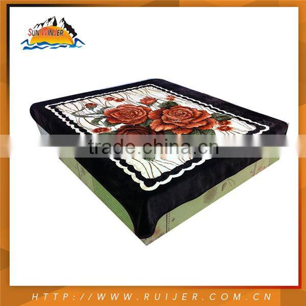 Top Brand In China Custom Made Super Soft Coral Fleece Blanket