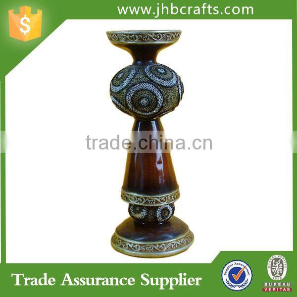 Resin Decorative Candle Holder China Supplier