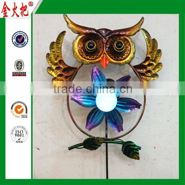 China Wholesale Custom garden animal outdoor vintage decoration with light