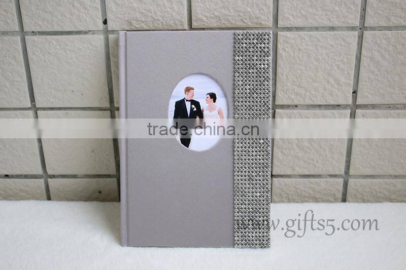 New design Bling Wedding guest book bridal shower guest book