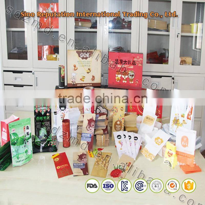 Best quality Food Kraft Paper Pouch/ Logo Printed Pouch for dry fruit on hot sale