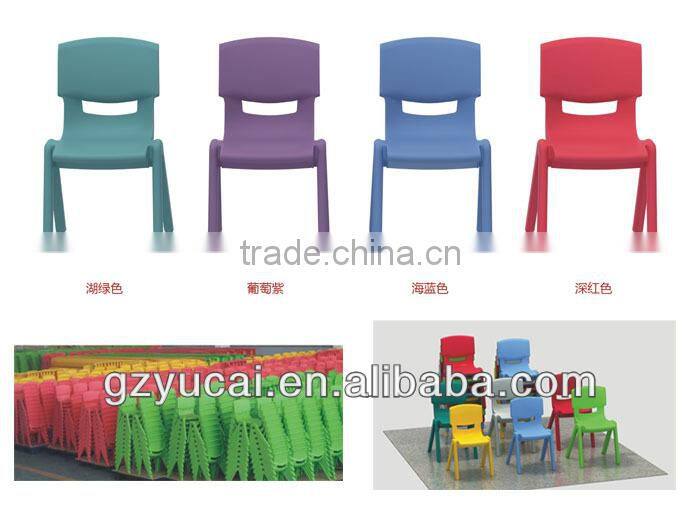 Durable plastic stacking chairs