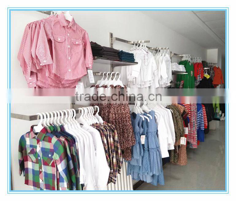 boys fashion latest design 100%cotton red check t shirt
