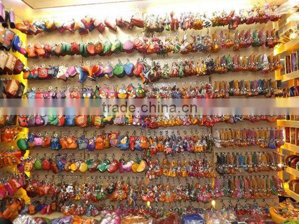 handmade zipper craft leather embossing handmade coin purse