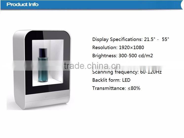 32" 1920x1080 LCD advertising transparent display