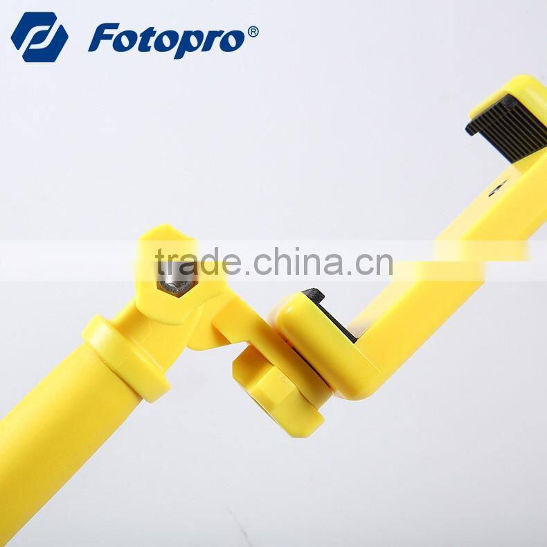 FOTOPRO bluetooth selfie stick pole monopod with go pro adapter QP-906R++SJ-85