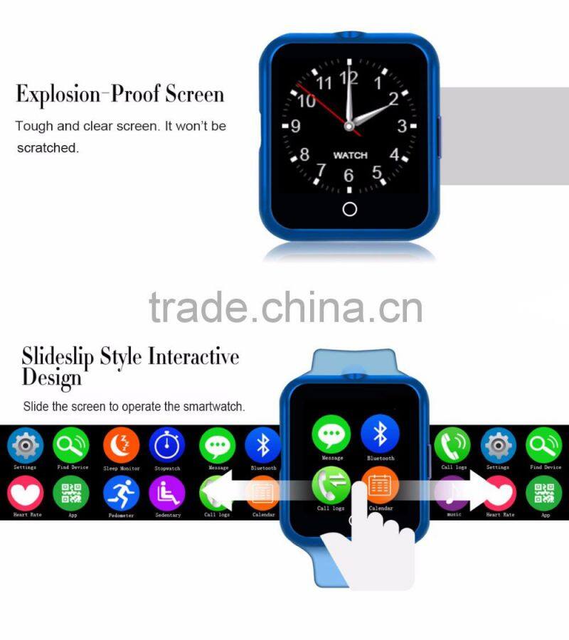 2016 NO.1 D3 Smart watch with Bluetooth smartwatch sports watch for Android and IOS passometer watch for Xiaomi Sumsung