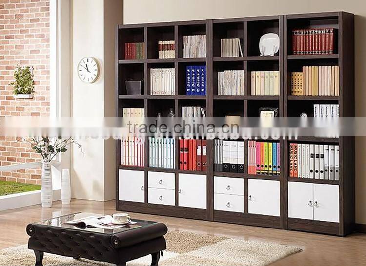 Factory Price Furniture Folding L Shaped Home Bookcase