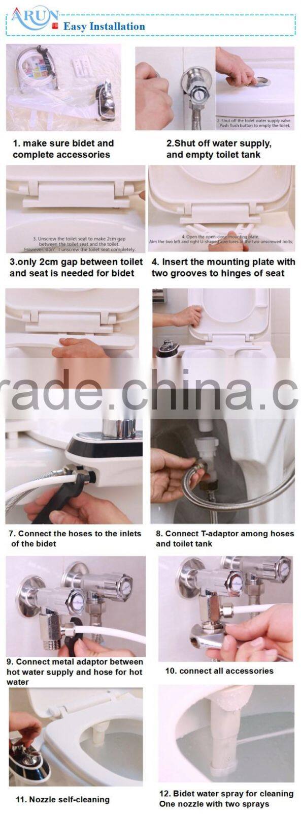 J1006 Arun toilet shattaf bidet