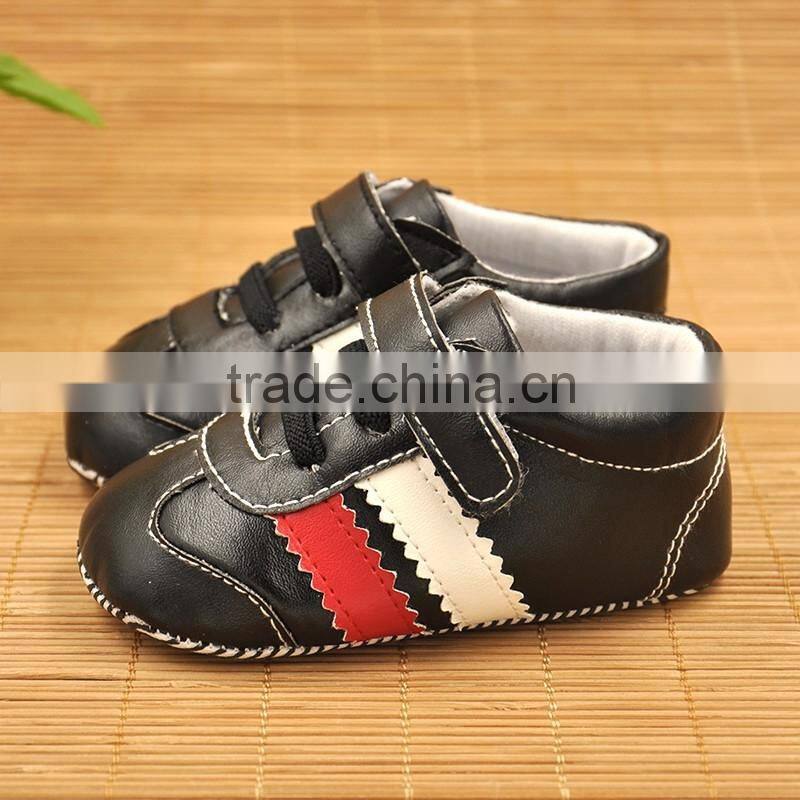 2016 wholesale sports shoes soft children leather shoes for baby boy