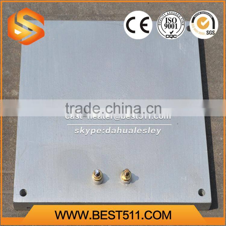 plastics extrusion machinery uesd casting aluminum heating plate