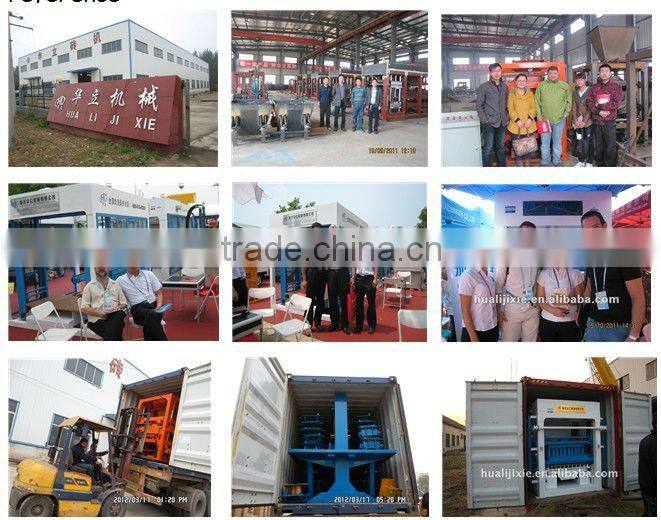 china block machine cement block making machine QT8-15