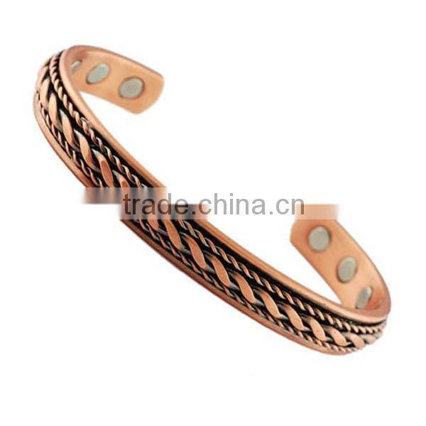 Wave copper magnetic bracelet Factory Price