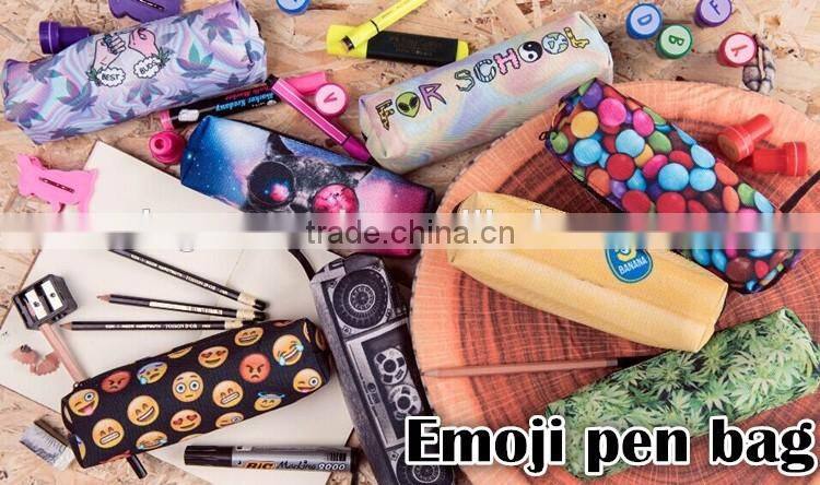Smart interesting cute fancy popular hot selling durable kids pen bag