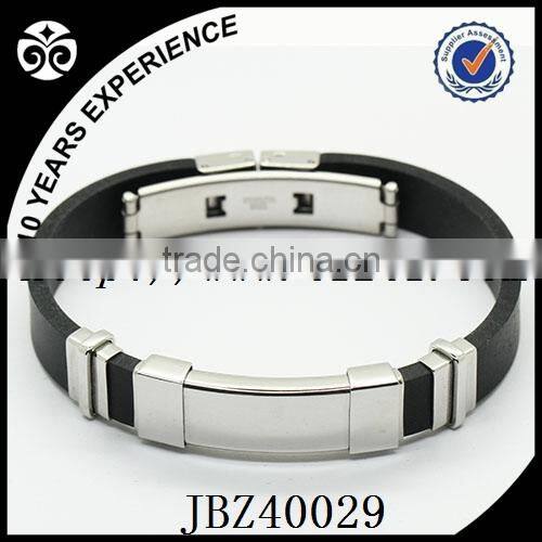 PU leather bracelet with magnet