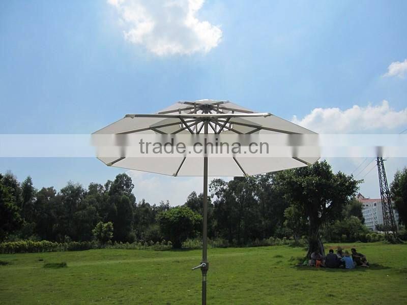 3m steel pole material umbrella beach parts