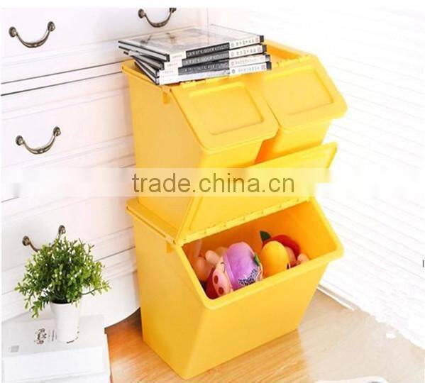 Eco-friendly Plastic Storage Box Set wih lid
