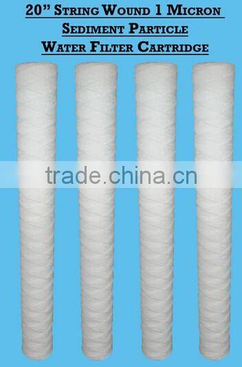 1micron String Wound Sediment Filter Cartridge